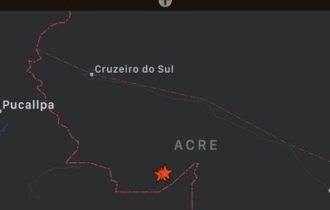 Terremoto de magnitude 5,9 é sentido no Acre