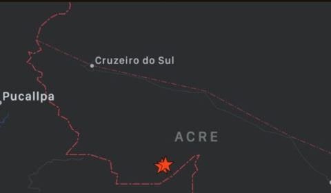 Terremoto de magnitude 5,9 é sentido no Acre