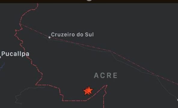 Terremoto de magnitude 5,9 é sentido no Acre