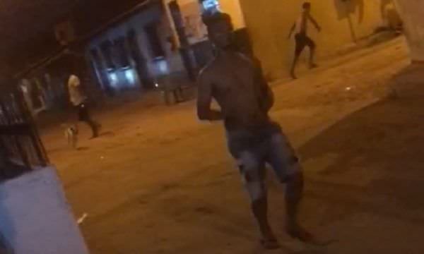 Moradores vivem momento de terror durante tiroteio (Veja o vídeo)