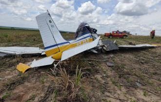 URGENTE: avião cai no interior de Minas Gerais e piloto é encontrado morto