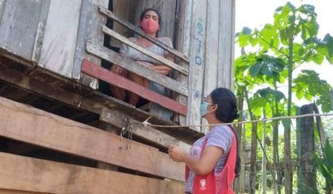 Cáritas inicia cadastro de famílias amazônidas para receberem kits de prevenção à covid-19
