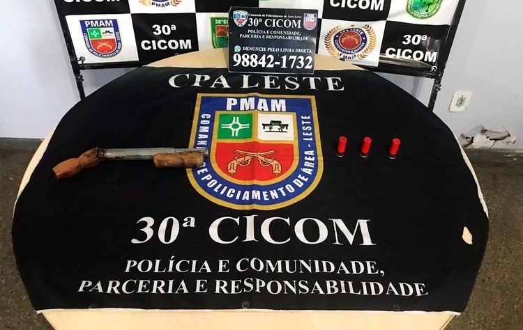 Membro de facção é preso durante tiroteio com rivais em Manaus