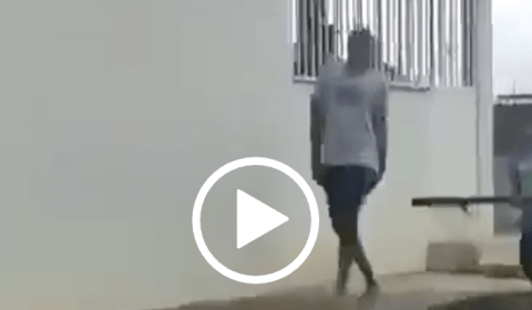 Veja o que aconteceu com homem que foi flagrado agredindo a própria esposa