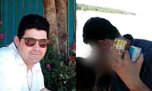 'muito bêbada': mãe diz que postou vídeo do namorado beijando menina 6 anos em lancha 