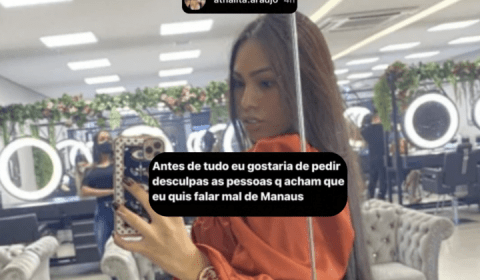 Urgente: Após ser detonada nas redes sociais, acompanhante que falou que em Manaus só tem gente feia pede desculpas