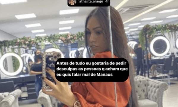 Urgente: Após ser detonada nas redes sociais, acompanhante que falou que em Manaus só tem gente feia pede desculpas