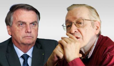 'Briga perdida', diz Olavo de Carvalho sobre as chances de Bolsonaro em 2022