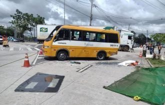 Embriagado, motorista de carreta causou acidente com Amarelinho que matou gari em Manaus