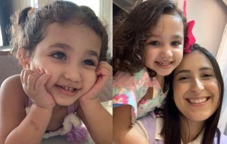 Família de Manaus faz campanha para custear tratamento de menina de 3 anos com tumor cerebral