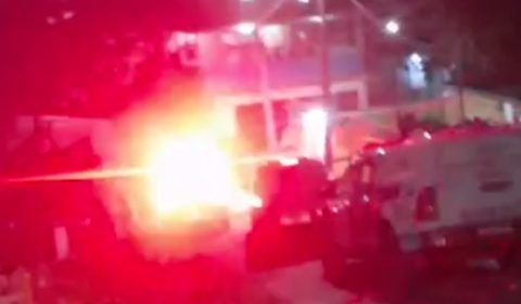 Incêndio destrói casas em Anamã (veja o vídeo)