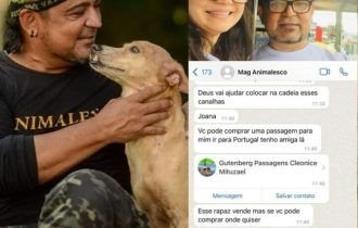 Irmã de Mauro Animalesco, apontada como assassina do ativista, pediu dinheiro para a deputada Joana Darc; veja prints