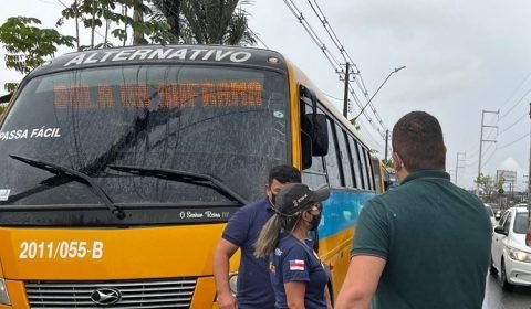 Motorista de ônibus alternativo é detido usando CNH falsa em Manaus