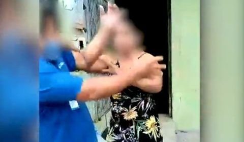 Urgente:Para evitar corte de água, mulher dá tapa na cara de funcionário
