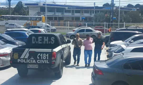 "Sombra", integrante do Comando Vermelho, é preso em Manaus