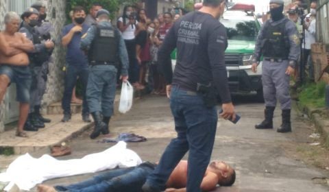 URGENTE: homem é morto ao tentar assaltar policial (veja o vídeo)