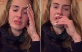 Aos prantos, Adele se desespera ao ter que cancelar shows por causa da Covid-19; veja vídeo