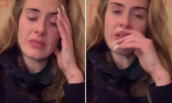 Aos prantos, Adele se desespera ao ter que cancelar shows por causa da Covid-19; veja vídeo