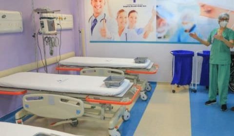 Aumento de casos de covid faz Hospital Delphina Aziz abrir 56 novos leitos em Manaus