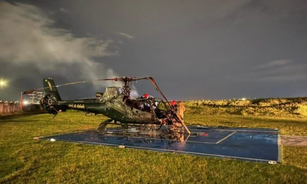 Governo Federal se pronuncia sobre helicópteros incendiados em Manaus