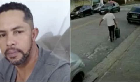 Homem mata, esquarteja esposa e coloca restos mortais em mala de mão
