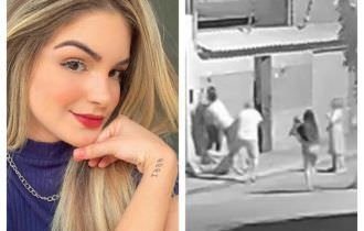Influencer leva surra no meio da rua de ex abusivo por não perdoar traição; veja vídeo