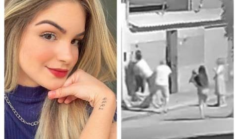 Influencer leva surra no meio da rua de ex abusivo por não perdoar traição; veja vídeo