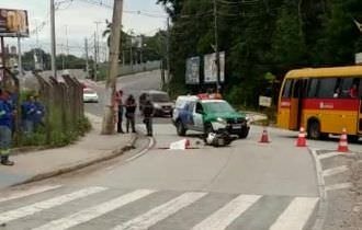 Mulher morre durante grave acidente em Manaus (veja o vídeo)