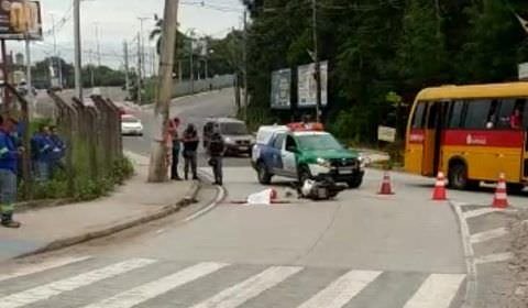 Mulher morre durante grave acidente em Manaus (veja o vídeo)