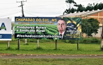 Outdoor pró-Bolsonaro e Prefiro Ciro configuram campanha eleitoral? Entenda