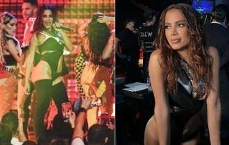 Anitta canta em português durante premiação latina nos EUA: 'Prometi que levaria o funk para o mundo'