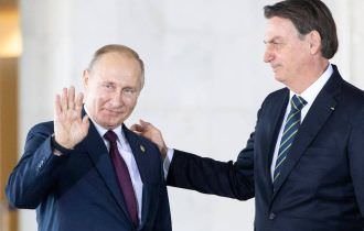 'As Aventuras de Bolsonaro' na inoportuna viagem à Rússia