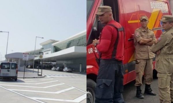 Bebê de 1 ano fica trancada em carro no aeroporto de Manaus e é resgatada por bombeiros