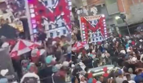 Bloco de carnaval vira mar de sangue após homem pular de cabeça no chão; veja vídeo