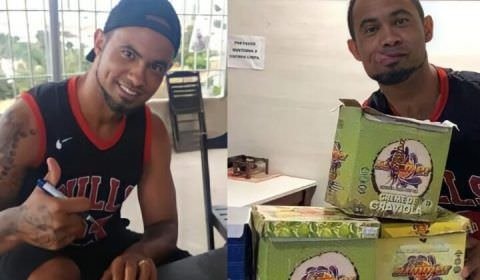 Condenado por assassinato, goleiro Bruno vende açaí para sobreviver