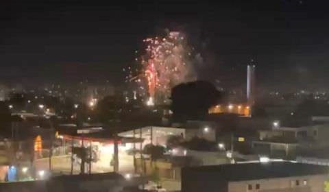 CV estoura 7 minutos de fogos em Manaus por “aniversário” de 2 anos no Amazonas