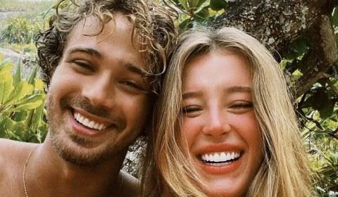 Duda Reis assume namoro com André Luiz Frambach, ex de Larissa Manoela