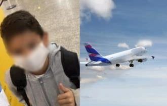 “Foi top”, diz menino de 9 anos que fugiu sozinho de avião de Manaus para São Paulo