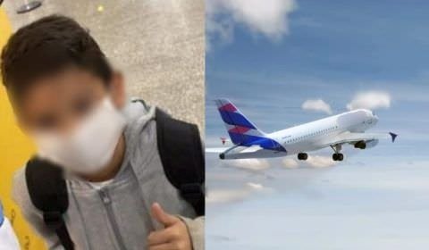 “Foi top”, diz menino de 9 anos que fugiu sozinho de avião de Manaus para São Paulo