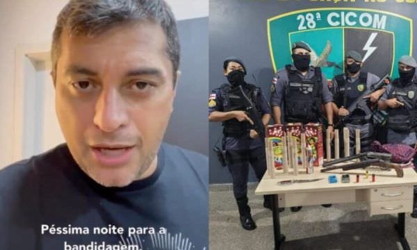 Governador Wilson Lima põe policiamento em massa nas ruas e mais de 50 são presos após estouro de fogos
