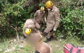 Homem é resgatado de buraco após oito dias desaparecido no Entorno