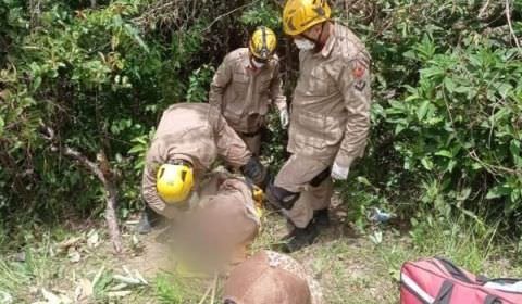 Homem é resgatado de buraco após oito dias desaparecido no Entorno