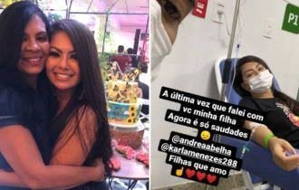 Mãe de Paulinha Abelha quebra silêncio e mostra última conversa com a filha: 'Saudade eterna'