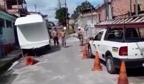Moradores alegam que Amazonas Energia descumpriu liminar de proibição; vídeo