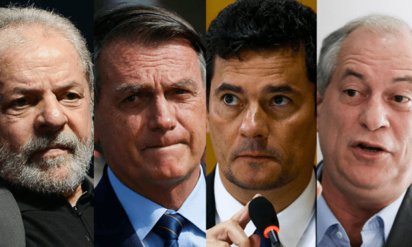 Pesquisa Ipespe: Lula tem 43% e Bolsonaro, 25%; Moro e Ciro empatam com 8%