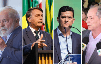 Pesquisa Quaest/Genial: Lula tem 45%; Bolsonaro, 23%; Moro e Ciro, 7%