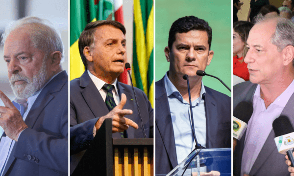 Pesquisa Quaest/Genial: Lula tem 45%; Bolsonaro, 23%; Moro e Ciro, 7%