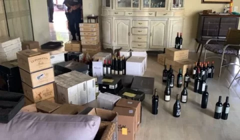 PF prende contrabandistas de vinhos que custavam R$ 10 mil a garrafa
