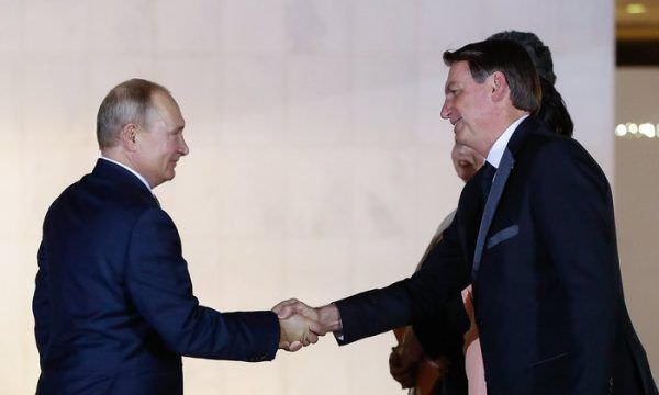 Presidente Bolsonaro embarca para Rússia nesta segunda-feira (14)