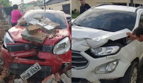 Sextou: carros colidem de frente na famosa ‘encruzilhada da morte’ do bairro Flores; veja vídeo